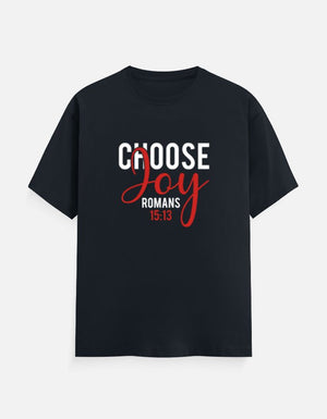 Choose Joy – Men’s Premium Script Tee (Romans 15:13) - EverJoy Store