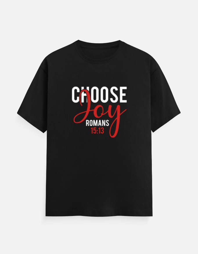 Choose Joy – Men’s Premium Script Tee (Romans 15:13) - EverJoy Store