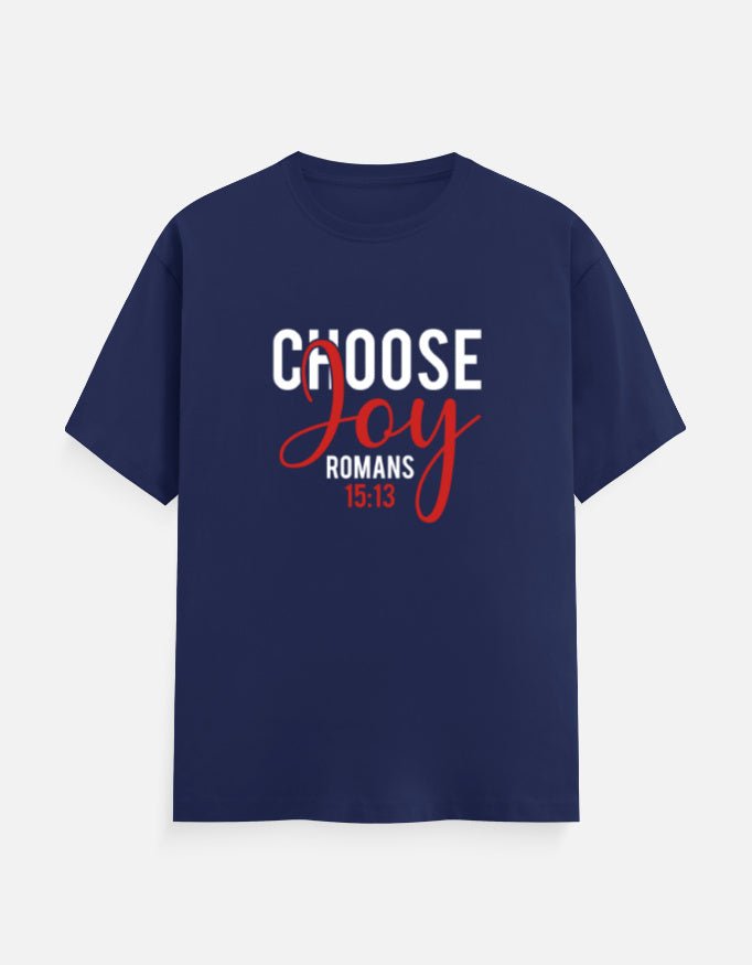 Choose Joy – Men’s Premium Script Tee (Romans 15:13) - EverJoy Store
