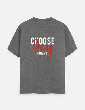 Choose Joy – Men’s Premium Script Tee (Romans 15:13) - EverJoy Store