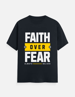 Faith Over Fear – Men’s Motivational Activewear Tee - EverJoy Store