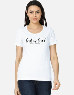 God Is Good – "All The Time" Script T-Shirt - EverJoy Store