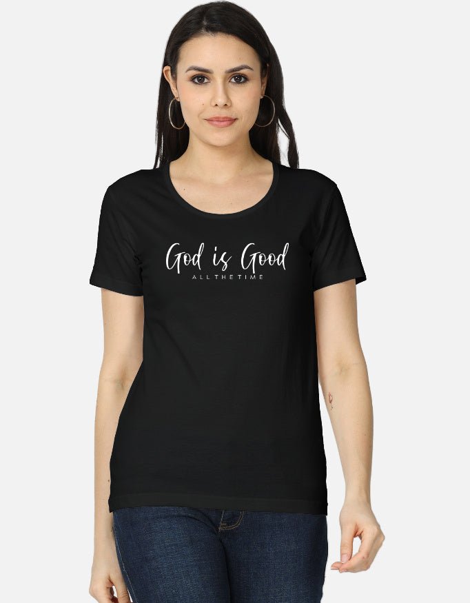 God Is Good – "All The Time" Script T-Shirt - EverJoy Store