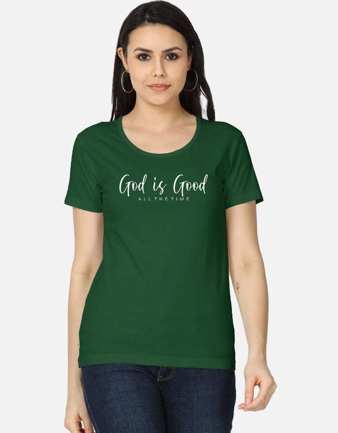 God Is Good – "All The Time" Script T-Shirt - EverJoy Store
