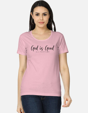 God Is Good – "All The Time" Script T-Shirt - EverJoy Store