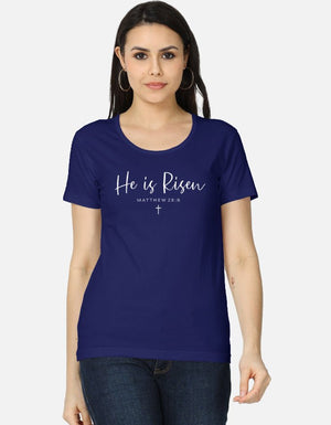 He Is Risen – Matthew 28:6 Easter & Beyond Tee - EverJoy Store