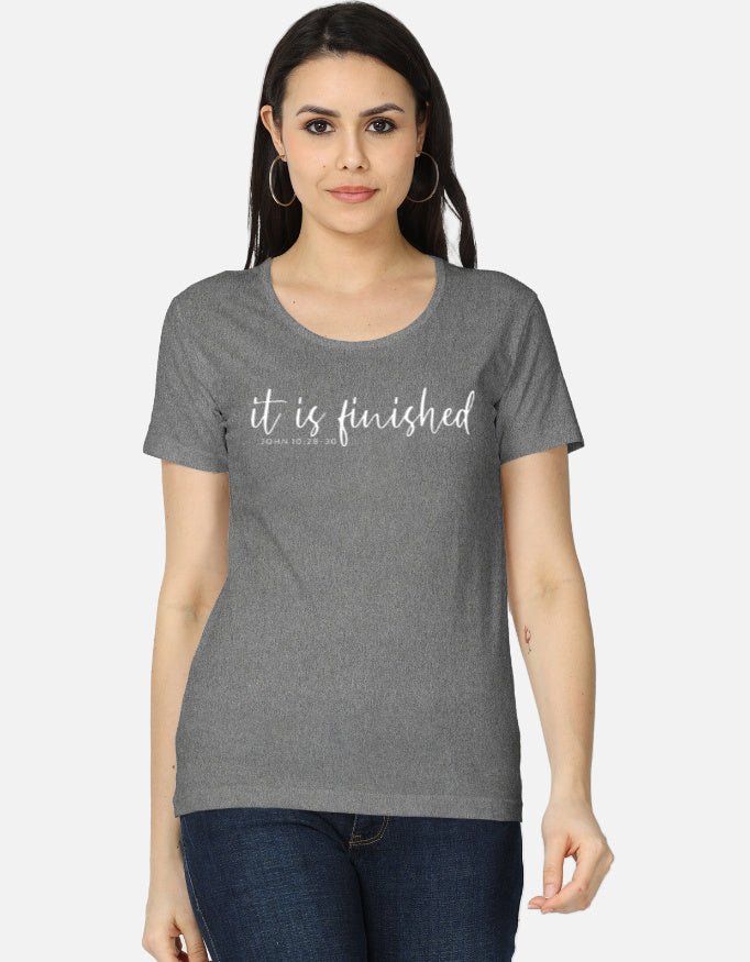 It Is Finished – Premium Christian Script T-Shirt - EverJoy Store