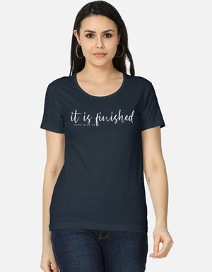 It Is Finished – Premium Christian Script T-Shirt - EverJoy Store