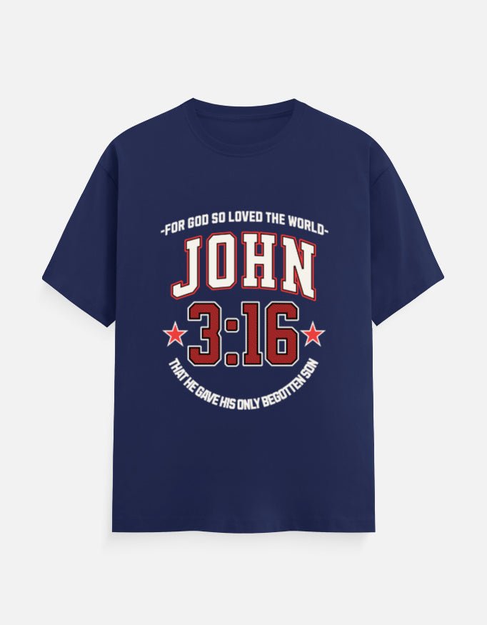 John 3:16 – Varsity Athletic Christian Tee - EverJoy Store