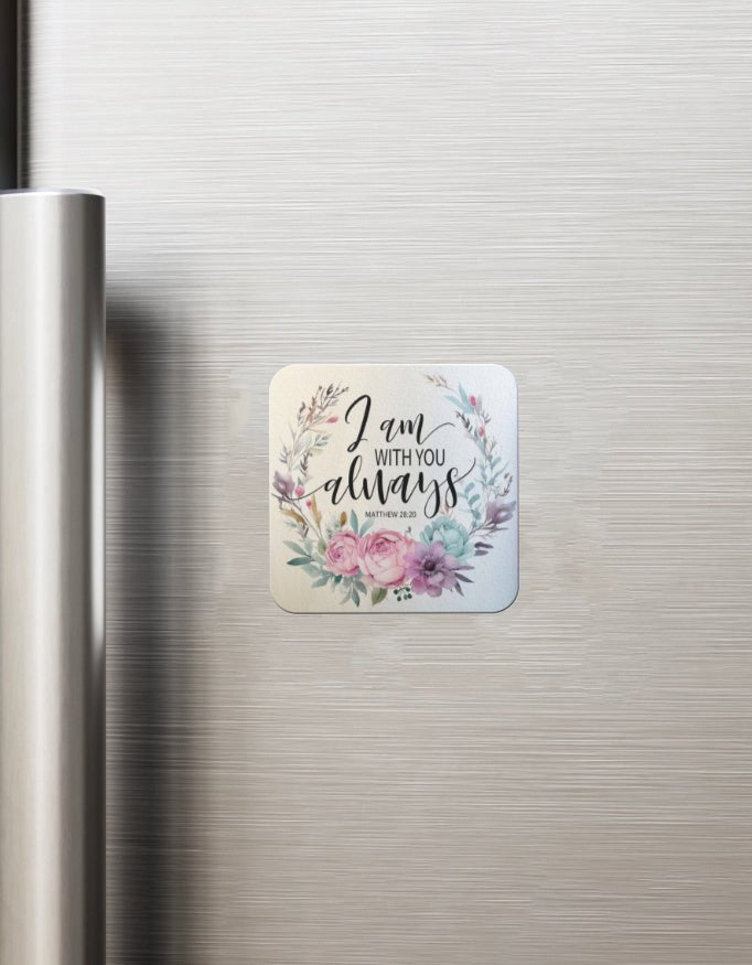 Matthew 28:20 "With You Always" Sanctuary Magnet - EverJoy Store