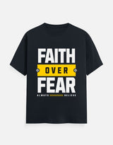 Faith Over Fear – Men’s Motivational Activewear Tee - EverJoy Store