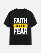 Faith Over Fear – Men’s Motivational Activewear Tee - EverJoy Store