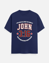 John 3:16 – Varsity Athletic Christian Tee - EverJoy Store