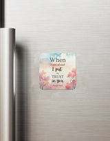 Psalm 56:3 "Trust In You" Cloudscape Fridge Magnet - EverJoy Store